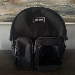 Steve Madden Black Backpack